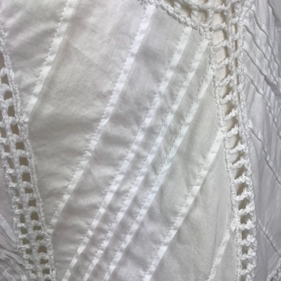 NWOT BCBGMAXAZRIA Sz XS Halter Crochet Dress - Picture 5 of 8